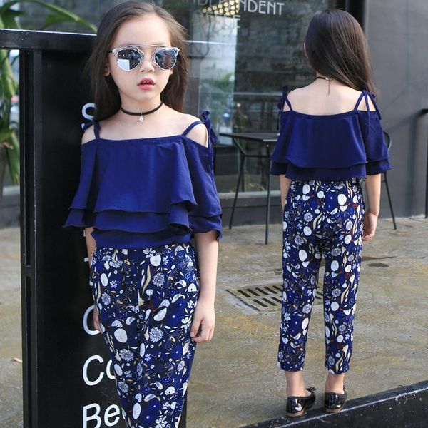 clothing sets summer girls set 2021 children off shoulder floral pants 2pcs kids outfits teen girl clothes 4 6 8 9 10 12 years, White
clothing sets summer girls set 2021 children off shoulder floral pants 2pcs kids outfits teen girl clothes 4 6 8 9 10 12 years, White