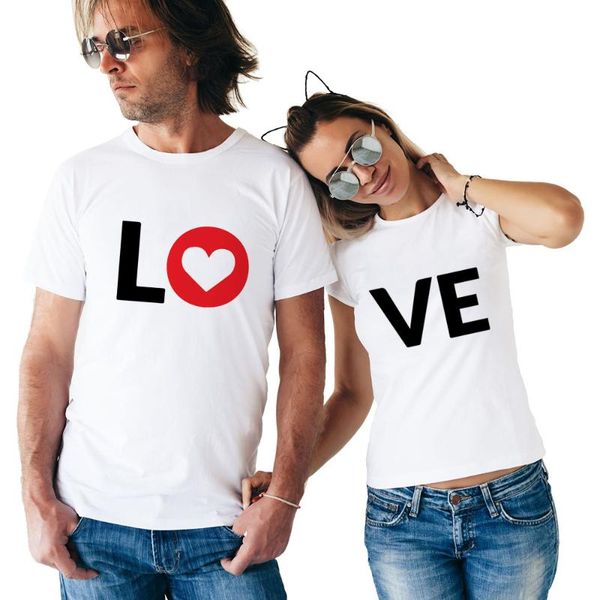 women's t-shirt women t shirts heart love printing cool men short sleeve couple clothing lovers summer funny letter print, White
women's t-shirt women t shirts heart love printing cool men short sleeve couple clothing lovers summer funny letter print, White