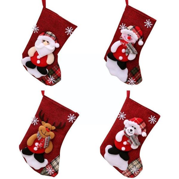 christmas decorations 1pcs stockings socks with snowman santa elk bear decoration gift candy xmas year fireplace printing bag tree k4t8
christmas decorations 1pcs stockings socks with snowman santa elk bear decoration gift candy xmas year fireplace printing bag tree k4t8