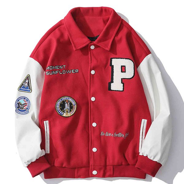 men's jackets lacible men block of shredded colors bomber bae jacket embroidered baseball casual uniform s the hip hop team streetwear, Black;brown
men's jackets lacible men block of shredded colors bomber bae jacket embroidered baseball casual uniform s the hip hop team streetwear, Black;brown