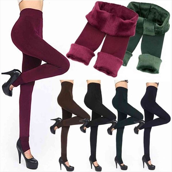 fashion 6colors brushed stretch women leggings fleece lined thick winter warm, Black
fashion 6colors brushed stretch women leggings fleece lined thick winter warm, Black