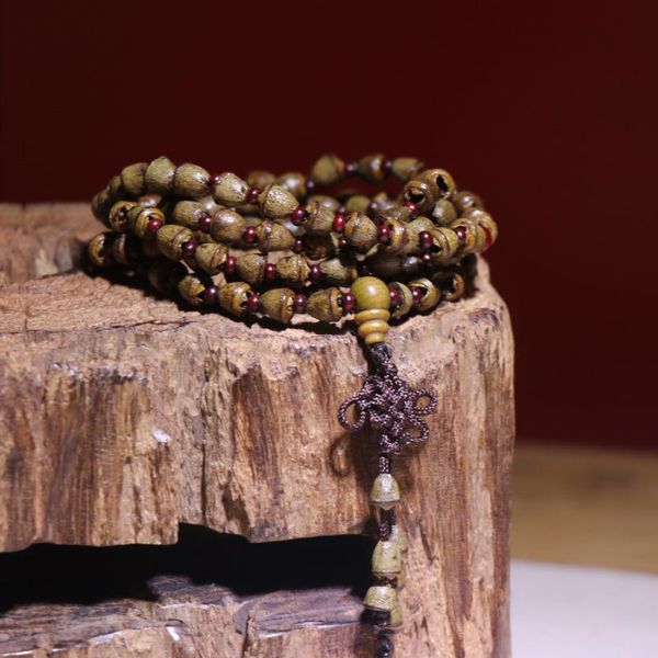 beaded, strands style natural small golden bell bodhi seed 108 mala bracelet holding rosary refreshing beads bracelets men jewelry wholesale, Black
beaded, strands style natural small golden bell bodhi seed 108 mala bracelet holding rosary refreshing beads bracelets men jewelry wholesale, Black