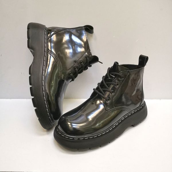 winter first layer cowhide middle tube round head black martin thick legs leather viscose sho single boots
winter first layer cowhide middle tube round head black martin thick legs leather viscose sho single boots