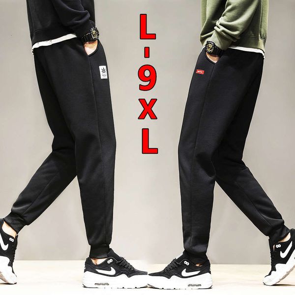 spring and summer season fashionable fat plus large size loose casual pants youth sports leggings men's trousers, Black
spring and summer season fashionable fat plus large size loose casual pants youth sports leggings men's trousers, Black