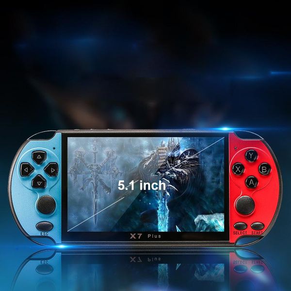 portable game players x7 plus box full color 5.1 inch handheld player retro video console
portable game players x7 plus box full color 5.1 inch handheld player retro video console