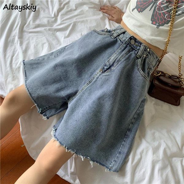 women's shorts women knee length denim trousers loose wide leg summer all-match high waist stylish chic korean style vintage washed ins, White;black
women's shorts women knee length denim trousers loose wide leg summer all-match high waist stylish chic korean style vintage washed ins, White;black