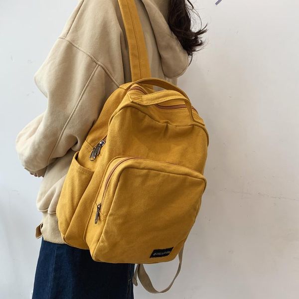 backpack 2021 canvas women female large capacity casual travel bag senior schoolbag for teenage girls boys
backpack 2021 canvas women female large capacity casual travel bag senior schoolbag for teenage girls boys