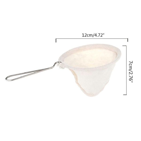 coffee filters x7ab reusable filter bag stainless steel handle flannel cloth strainer dropping pot mesh basket tools
coffee filters x7ab reusable filter bag stainless steel handle flannel cloth strainer dropping pot mesh basket tools
