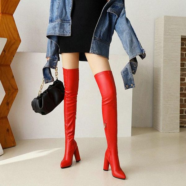 boots sianie tianie stripper heels red block high heeled womens shoes stretch over-the-knee overknees big size 33 47 48 49, Black
boots sianie tianie stripper heels red block high heeled womens shoes stretch over-the-knee overknees big size 33 47 48 49, Black