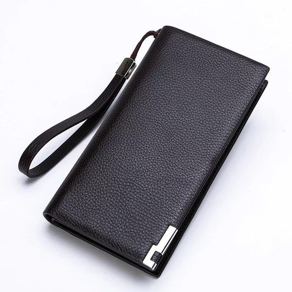 2021 spring new men's wallet business long multi-function large-capacity multi-card position zipper clutch bag, Red;black
2021 spring new men's wallet business long multi-function large-capacity multi-card position zipper clutch bag, Red;black