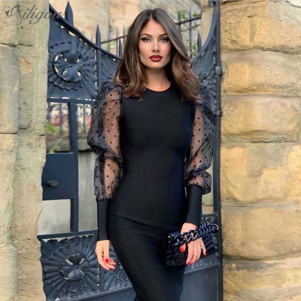 fashion lace see-through puff sleeve o-neck slim and elegant office ladies formal tight party club bandage dress 210527, Black;gray
fashion lace see-through puff sleeve o-neck slim and elegant office ladies formal tight party club bandage dress 210527, Black;gray