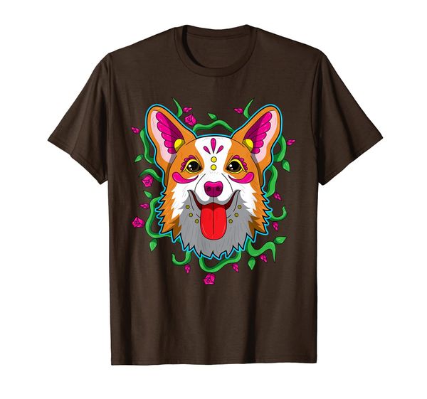 Corgi Sugar Skull Dia de Los Muertos, Day of The Dead T-Shirt, Mainly pictures
Corgi Sugar Skull Dia de Los Muertos, Day of The Dead T-Shirt, Mainly pictures