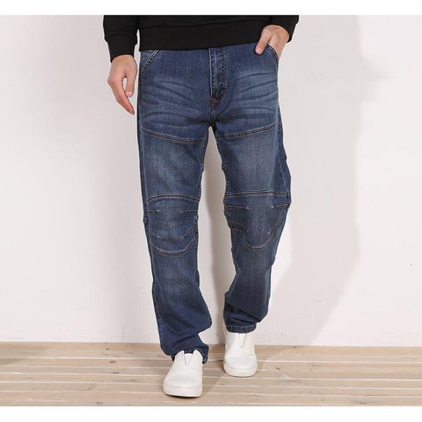 men's jeans denim men's medium waist elastic pants four seasons jeans size 29-44 48, Blue
men's jeans denim men's medium waist elastic pants four seasons jeans size 29-44 48, Blue