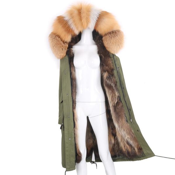 women's fur & faux 2021 women waterproof x-long parka winter jacket real coat natural red collar hood warm streetwear detachable, Black
women's fur & faux 2021 women waterproof x-long parka winter jacket real coat natural red collar hood warm streetwear detachable, Black
