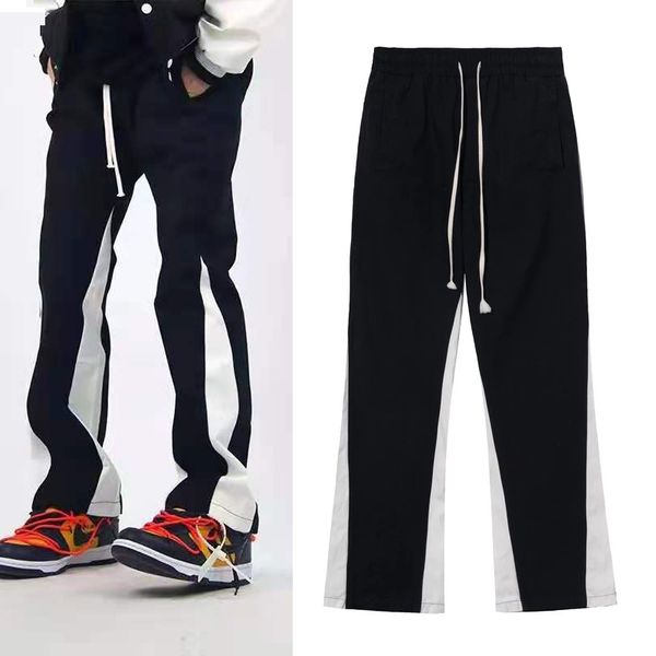 pantalon de tilo hip hop para hombre y mujer, ropa de calle informal, holgada, retro, de gran tamao, con cordn y diseo patchwork, Black
pantalon de tilo hip hop para hombre y mujer, ropa de calle informal, holgada, retro, de gran tamao, con cordn y diseo patchwork, Black