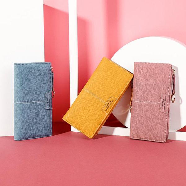 wallets women long wallet many departments female clutch lady leather coin purse zipper phone pocket card holder ladies carteras, Red;black
wallets women long wallet many departments female clutch lady leather coin purse zipper phone pocket card holder ladies carteras, Red;black
