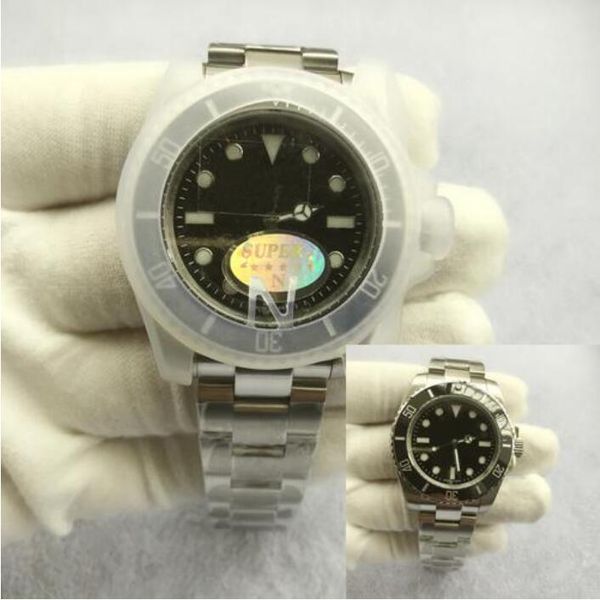 n factory v3 version automatic mens watch 50m waterproof asia 2836 sapphire ceramic bezel stainless steel glide lock men wristwatches, Slivery;brown
n factory v3 version automatic mens watch 50m waterproof asia 2836 sapphire ceramic bezel stainless steel glide lock men wristwatches, Slivery;brown