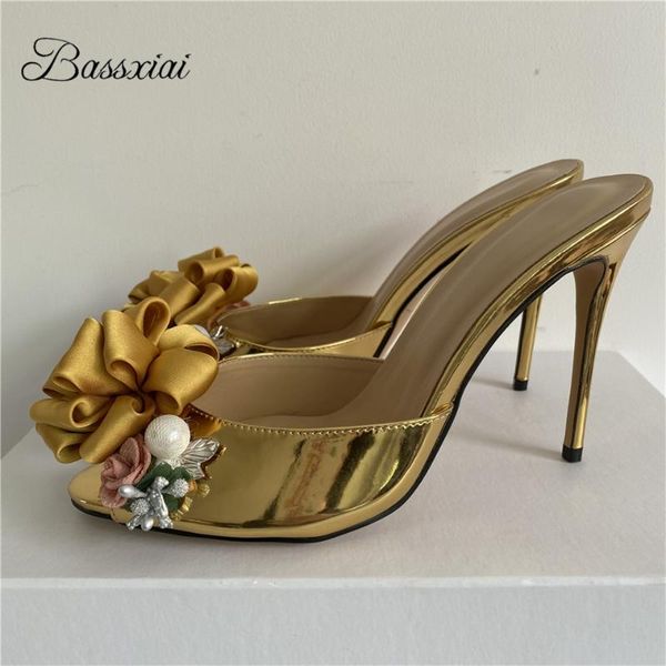 sandals handmade flower decor party women 10cm stiletto heel slingbacks peep toe pearl runway mules lady, Black
sandals handmade flower decor party women 10cm stiletto heel slingbacks peep toe pearl runway mules lady, Black