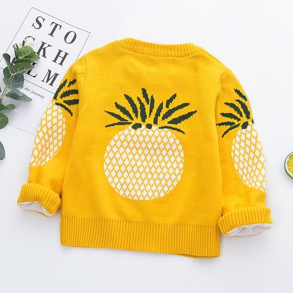 cardigan cute kids sweater spring baby boy girl knitted pineapple pattern casual outerwear clothes, Blue
cardigan cute kids sweater spring baby boy girl knitted pineapple pattern casual outerwear clothes, Blue