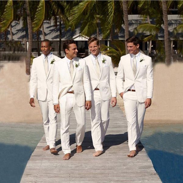 latest designs linen men wedding suits ivory summer beach groom tuxedos slim fit 2 piece casual man blazers jacket pants men's &, White;black
latest designs linen men wedding suits ivory summer beach groom tuxedos slim fit 2 piece casual man blazers jacket pants men's &, White;black