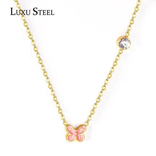 chains luxusteel butterfly necklaces collars accessories stainless steel round cubic zirconia pendant necklace wholesale party gi, Silver
chains luxusteel butterfly necklaces collars accessories stainless steel round cubic zirconia pendant necklace wholesale party gi, Silver