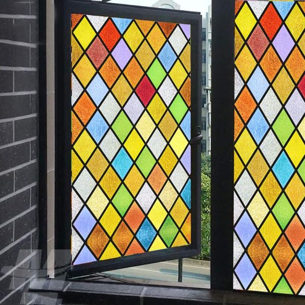 window stickers privacy film static cling no glue decorative color rhombus treatments coverings glass sticker
window stickers privacy film static cling no glue decorative color rhombus treatments coverings glass sticker