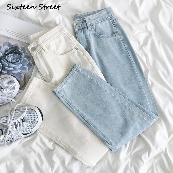 vintage basic washed light-colored high waisted loose straight cropped jeans, Blue
vintage basic washed light-colored high waisted loose straight cropped jeans, Blue