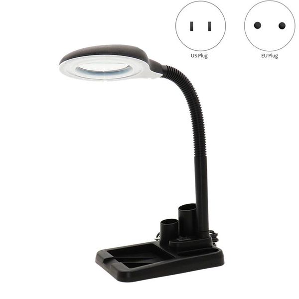 table lamps -5x/10x 40 led lights magnifying glass illuminated magnifier lamp loupe reading/rework/soldering
table lamps -5x/10x 40 led lights magnifying glass illuminated magnifier lamp loupe reading/rework/soldering