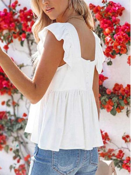 women's tanks & camis white camisoles women ruffle summer sling casual loose female square collar sleeveless elegant sweet tank fas
women's tanks & camis white camisoles women ruffle summer sling casual loose female square collar sleeveless elegant sweet tank fas