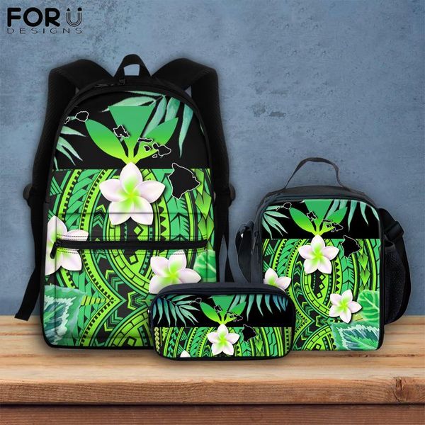 school bags forudesigns hawaii polynesian plumeria printed children backpack for boys girls kids book bag 3pcs/set rucksack
school bags forudesigns hawaii polynesian plumeria printed children backpack for boys girls kids book bag 3pcs/set rucksack