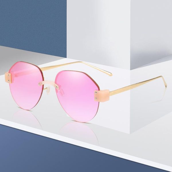 fashion new pilot women sunglasses gradient sun lunette uv400 soleil feamale rimless glasses de shades femme pejbh, White;black
fashion new pilot women sunglasses gradient sun lunette uv400 soleil feamale rimless glasses de shades femme pejbh, White;black