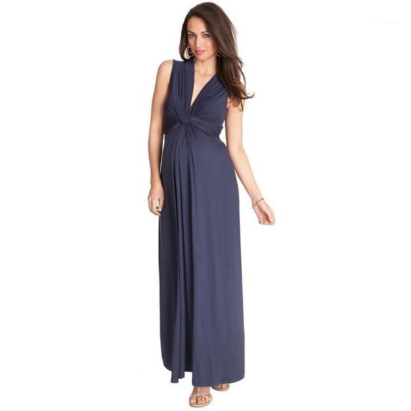 maternity dresses summer ladies long skirt pregnant women dress sleeveless v-neck clothes1, White
maternity dresses summer ladies long skirt pregnant women dress sleeveless v-neck clothes1, White