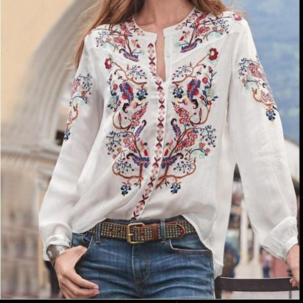 5xl plus size 2021 spring new women fashion long sleeve floral printing loose blouse casual shirts blusas, White
5xl plus size 2021 spring new women fashion long sleeve floral printing loose blouse casual shirts blusas, White