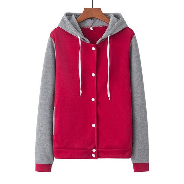 women's hoodies & sweatshirts fall fashion women jacket vintage long sleeve patchwork pockets buttons hooded streetwear female sweatshi, Black
women's hoodies & sweatshirts fall fashion women jacket vintage long sleeve patchwork pockets buttons hooded streetwear female sweatshi, Black