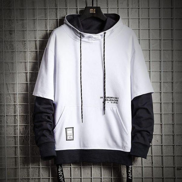 men's hoodies & sweatshirts autumn winter patchwork hoodie men 2021 harajuku hooded mens letter print streetwear hip hop pullover, Black
men's hoodies & sweatshirts autumn winter patchwork hoodie men 2021 harajuku hooded mens letter print streetwear hip hop pullover, Black