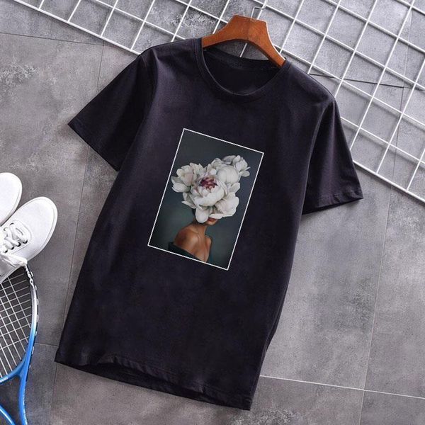 new grunge aesthetic womens t-shirts flowers feather printed harajuku kawaii vogue t shirt casual sweet lady tees, White
new grunge aesthetic womens t-shirts flowers feather printed harajuku kawaii vogue t shirt casual sweet lady tees, White