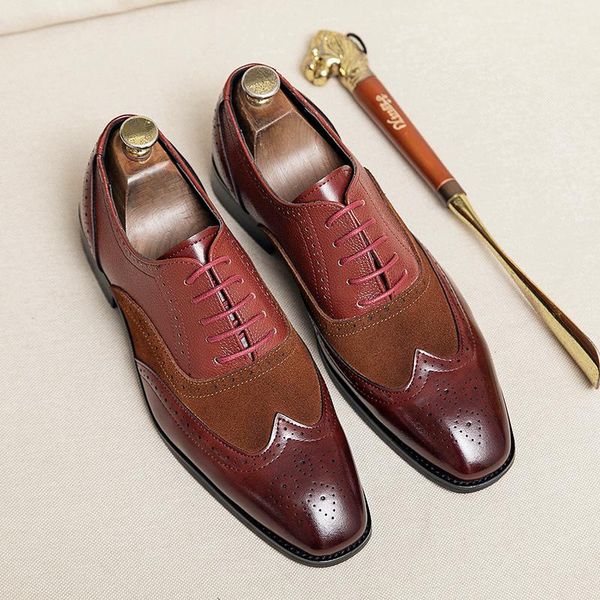 dress shoes cimim men's brock business formal leather big size profession office fashion stitching oxford for men zapatos hombre, Black
dress shoes cimim men's brock business formal leather big size profession office fashion stitching oxford for men zapatos hombre, Black