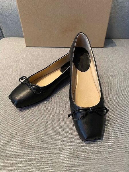 summer shoes designer red bottom flat leather ballerinas shoes bowtie leather pointed toes pumps dress wedding comfortable casual shoes, Black 
summer shoes designer red bottom flat leather ballerinas shoes bowtie leather pointed toes pumps dress wedding comfortable casual shoes, Black