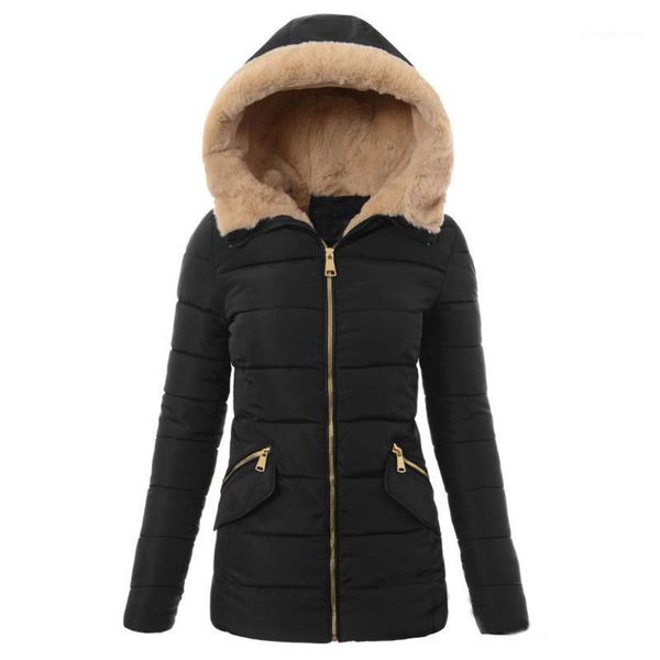 women's down & parkas cotton padded jacket women causal coat 2021 spring autumn overcoat outwear casaco feminino, Black
women's down & parkas cotton padded jacket women causal coat 2021 spring autumn overcoat outwear casaco feminino, Black