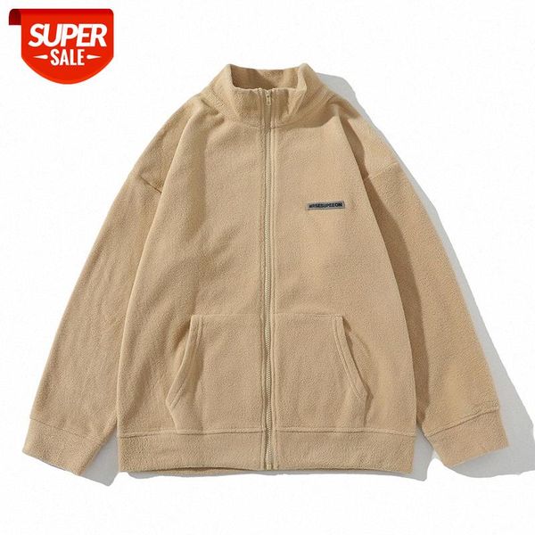 men's thin spring and autumn warm fashion lamb fleece sweater cardigan polar jacket #c04u, Black
men's thin spring and autumn warm fashion lamb fleece sweater cardigan polar jacket #c04u, Black