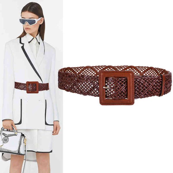 waistbands belts woven hollow out wide belt fashion decoration simple atmosphere clothing accessories mori women's style, Black;brown
waistbands belts woven hollow out wide belt fashion decoration simple atmosphere clothing accessories mori women's style, Black;brown