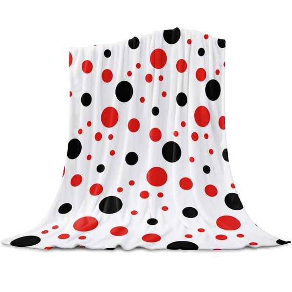blankets red and black dots white printed flannel throw blanket quilts keep warm sofa child home textiles family gift
blankets red and black dots white printed flannel throw blanket quilts keep warm sofa child home textiles family gift