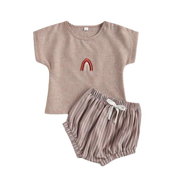 clothing sets pudcoco 0-24 months born kids infant toddler baby boys girls rainbow striped t-shirt +shorts pants 2pcs outfit, White
clothing sets pudcoco 0-24 months born kids infant toddler baby boys girls rainbow striped t-shirt +shorts pants 2pcs outfit, White