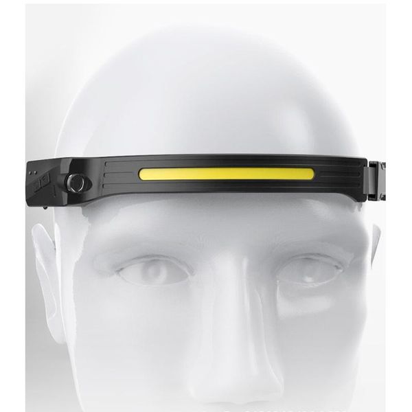headlamps cob led induction headlamp headlight with built-in battery usb rechargeable head lamp torch 4 lighting modes light 
headlamps cob led induction headlamp headlight with built-in battery usb rechargeable head lamp torch 4 lighting modes light