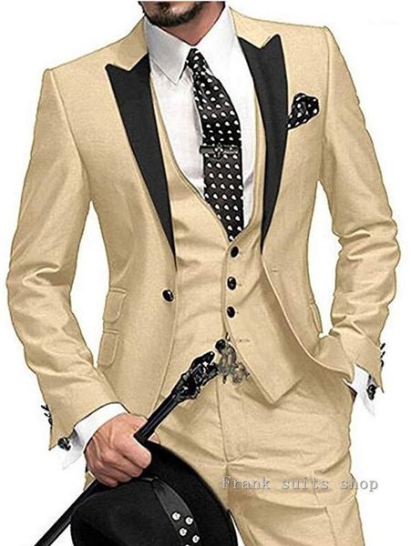 beige tuxedos for wedding beach fast men slim fit suits grooms groomsmen three pieces plus size men's & blazers, White;black
beige tuxedos for wedding beach fast men slim fit suits grooms groomsmen three pieces plus size men's & blazers, White;black