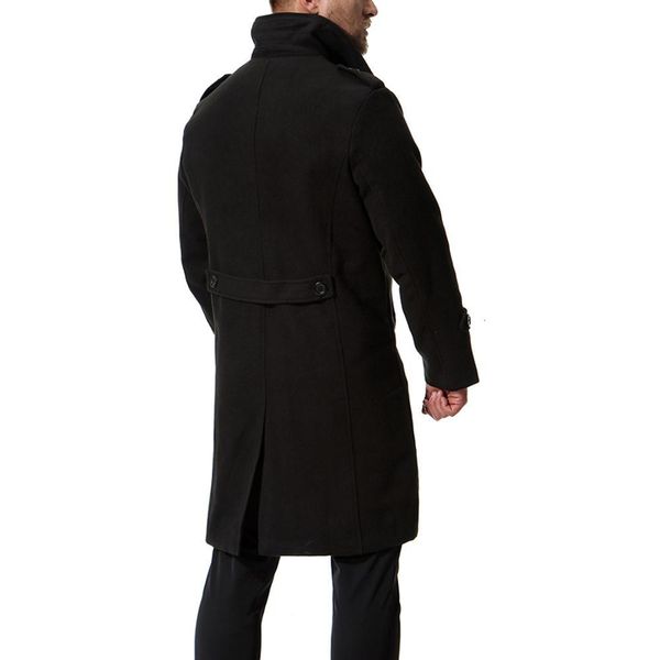 2021 autumn winter new men's wool blends long coat jacket male slim fit cashmere overcoats outerwear dyiy, Black
2021 autumn winter new men's wool blends long coat jacket male slim fit cashmere overcoats outerwear dyiy, Black