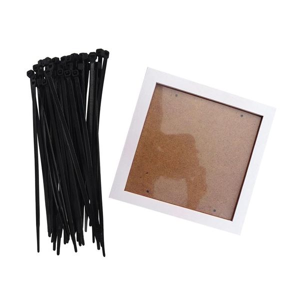 frames 1pcs square thick pine wood po frame wall picture frame(white, 6 inch) & 100pcs cable ties black tie wraps/zip siz
frames 1pcs square thick pine wood po frame wall picture frame(white, 6 inch) & 100pcs cable ties black tie wraps/zip siz