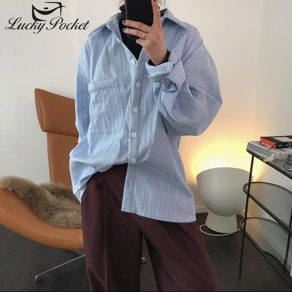 women spring autumn new fashion loose striped blue blouse female casual shirt ladies elegant designed ml450, White
women spring autumn new fashion loose striped blue blouse female casual shirt ladies elegant designed ml450, White