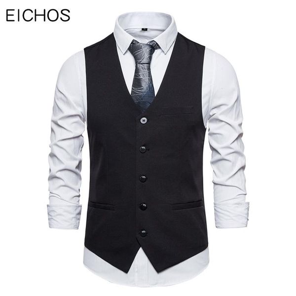 men's vests spring vest men gentleman fashion quality single breasted v-neck waistcoat solid color casual business formal waist, Black;white
men's vests spring vest men gentleman fashion quality single breasted v-neck waistcoat solid color casual business formal waist, Black;white