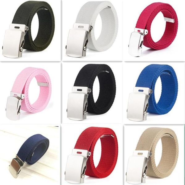 fashion men/women canvas belts luxury design children boys and girls outdoor training jeans belt waistband 80-130cm4491518, Black;brown
fashion men/women canvas belts luxury design children boys and girls outdoor training jeans belt waistband 80-130cm4491518, Black;brown